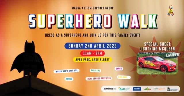 Poster for Superhero Walk