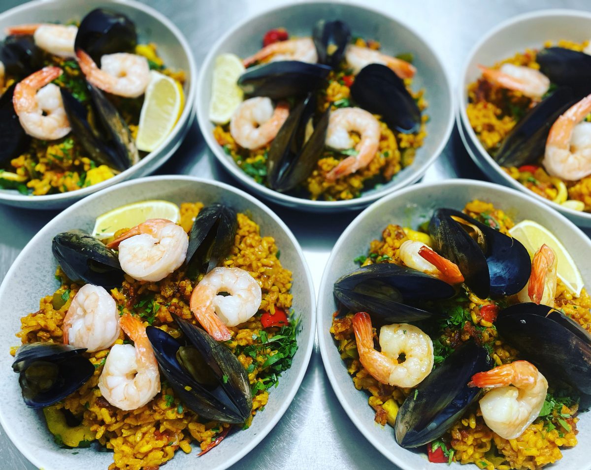 seafood paella