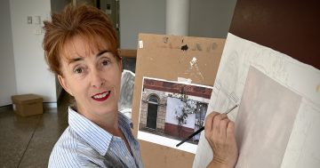 Artists-in-residence draw on local focus at Wagga Gallery