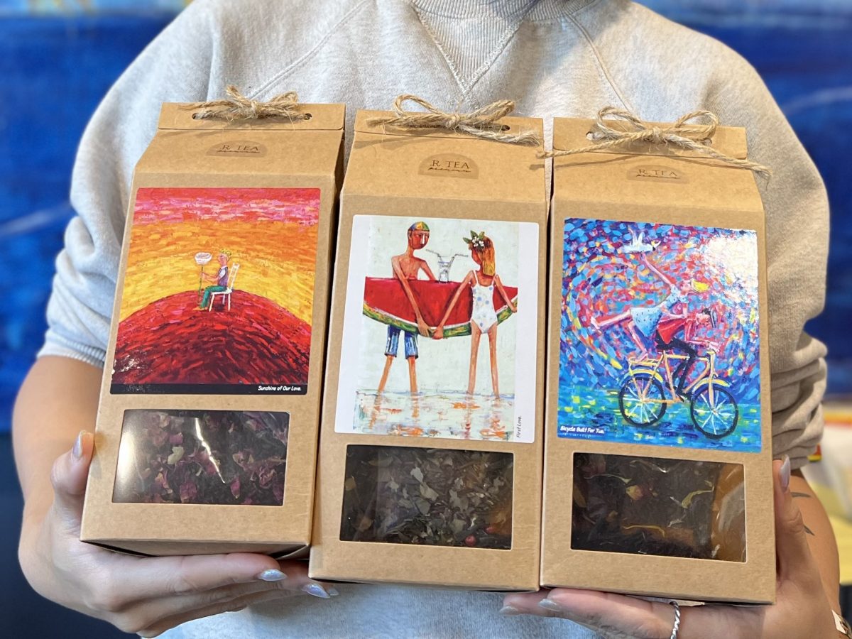 arty tea packs