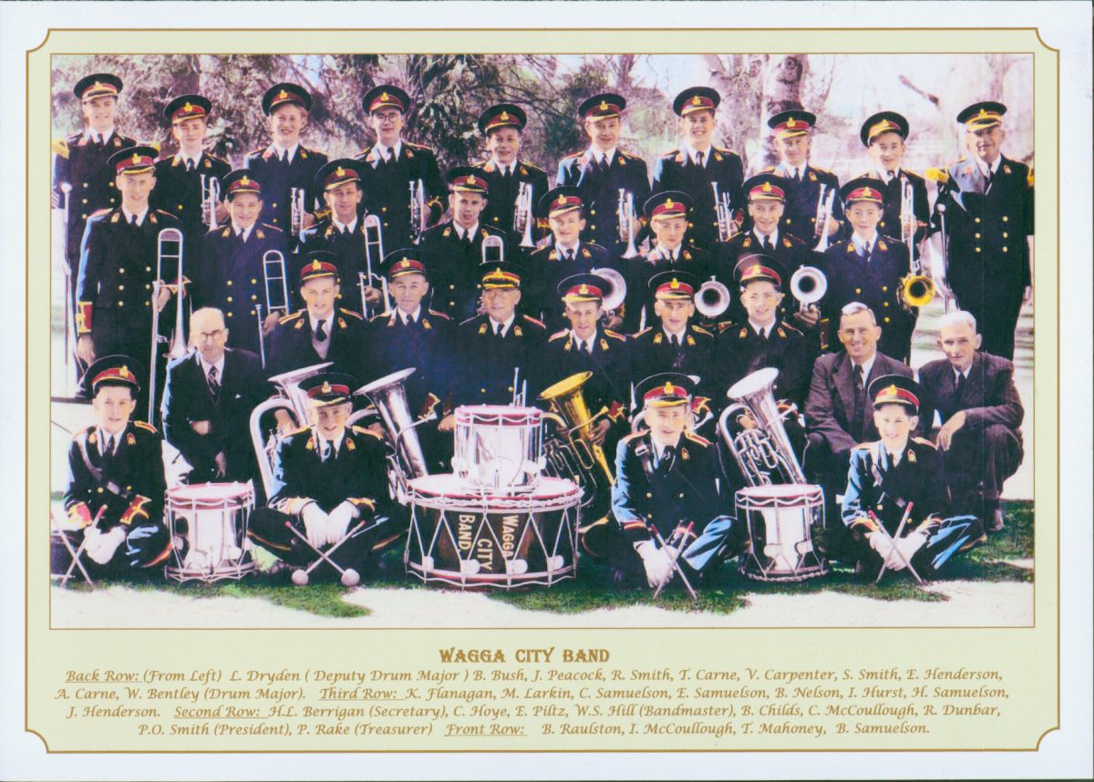 Wagga Band in 1950