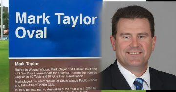 Region Riverina vs cricket legend Mark 'Tubby' Taylor