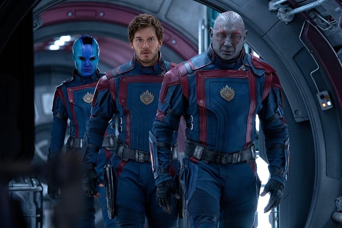 Guardians of the Galaxy scene