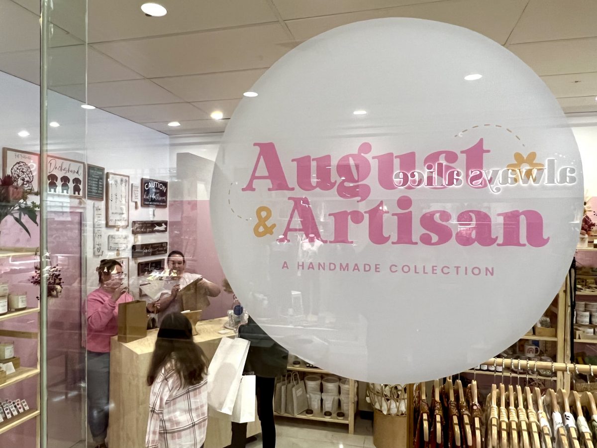 Window front of August and Artisan