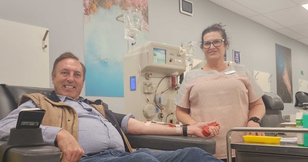 Riverina man saving babies' lives through the antibodies in his blood for the past 20 years