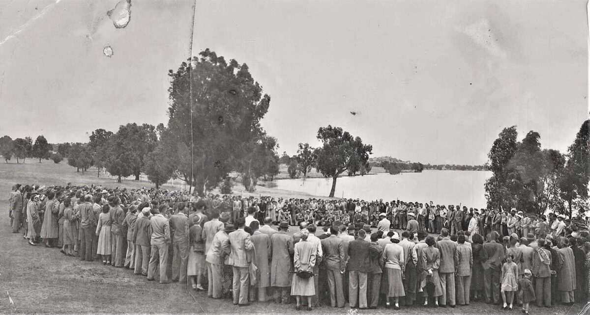 Golf tournament in 1949
