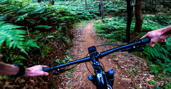 The Indigo Epic Trail takes riders through spectacular country between Yackandandah and Beechworth