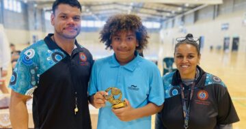 In a league of his own – Favero scores top prize at Griffith Reconciliation Week basketball tournament
