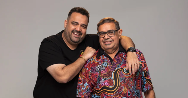 Dane Simpson and dad Bow to take on the world in The Amazing Race