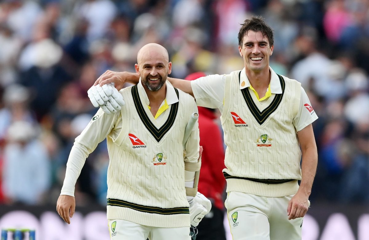 two Australian Test cricketers