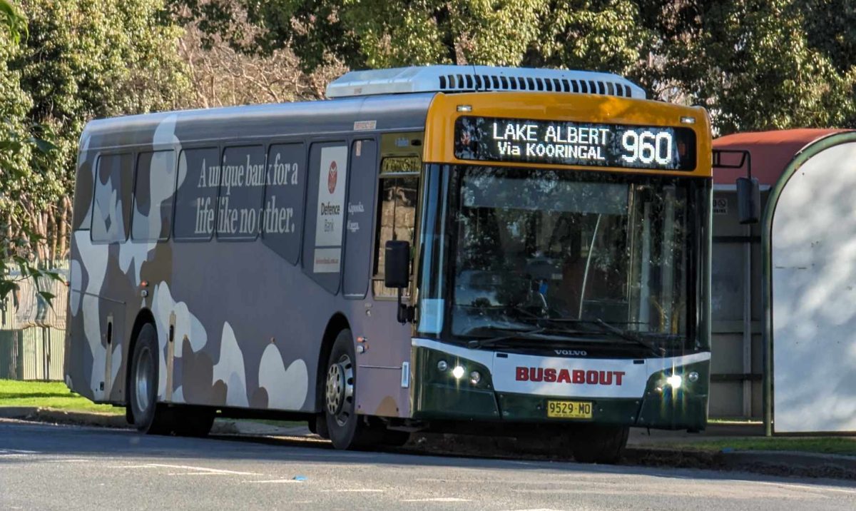 A bus in Wagga