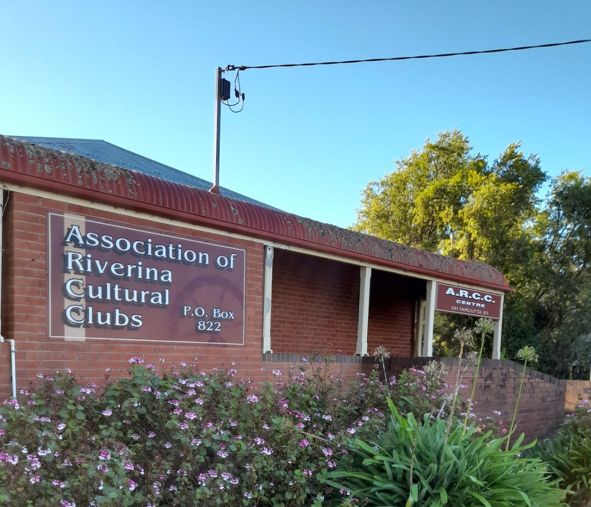 Association of Riverina Cultural Clubs building