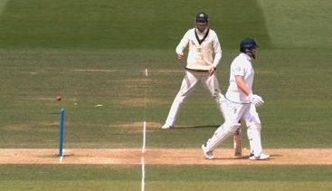 Ashes cricket Test stumping