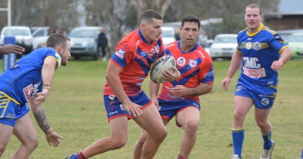 Region vs Wagga Kangaroos' Bowie Foster