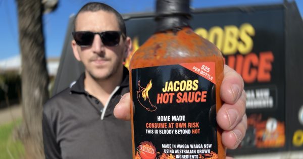 This Wagga hot sauce is not for the fainthearted