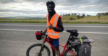 Canberra sparky is riding from Parliament House to Uluru to speak up for the Voice