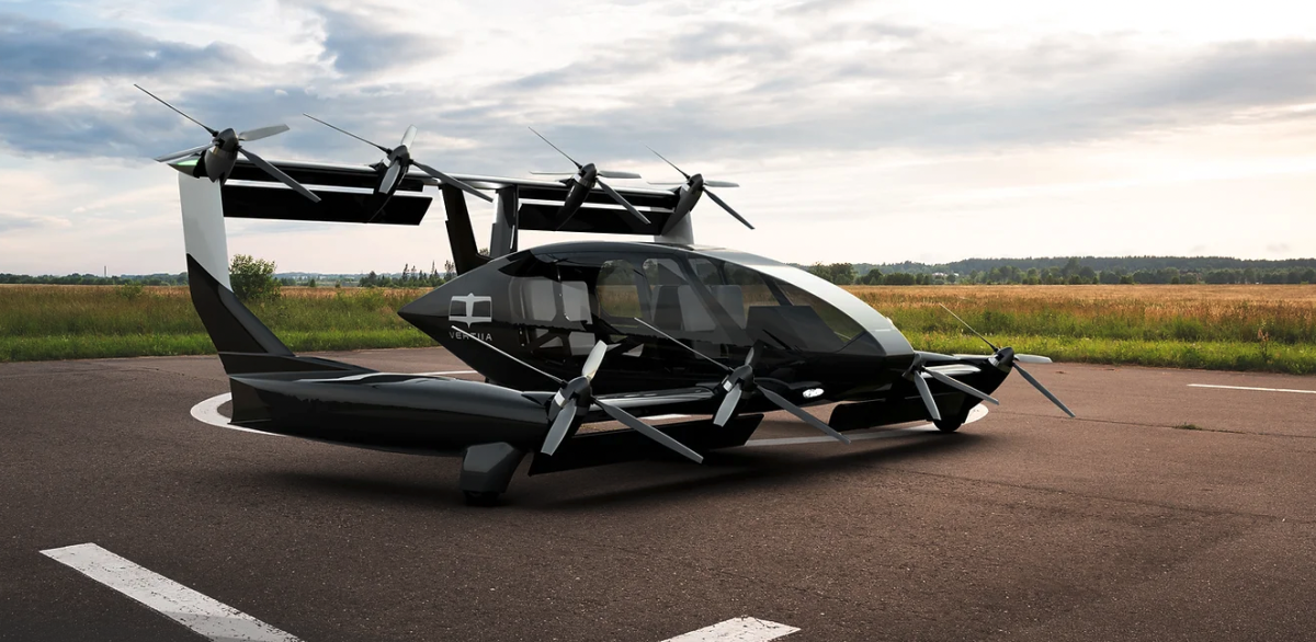 The Vertiia electric vertical takeoff and landing (eVTOL) aircraft