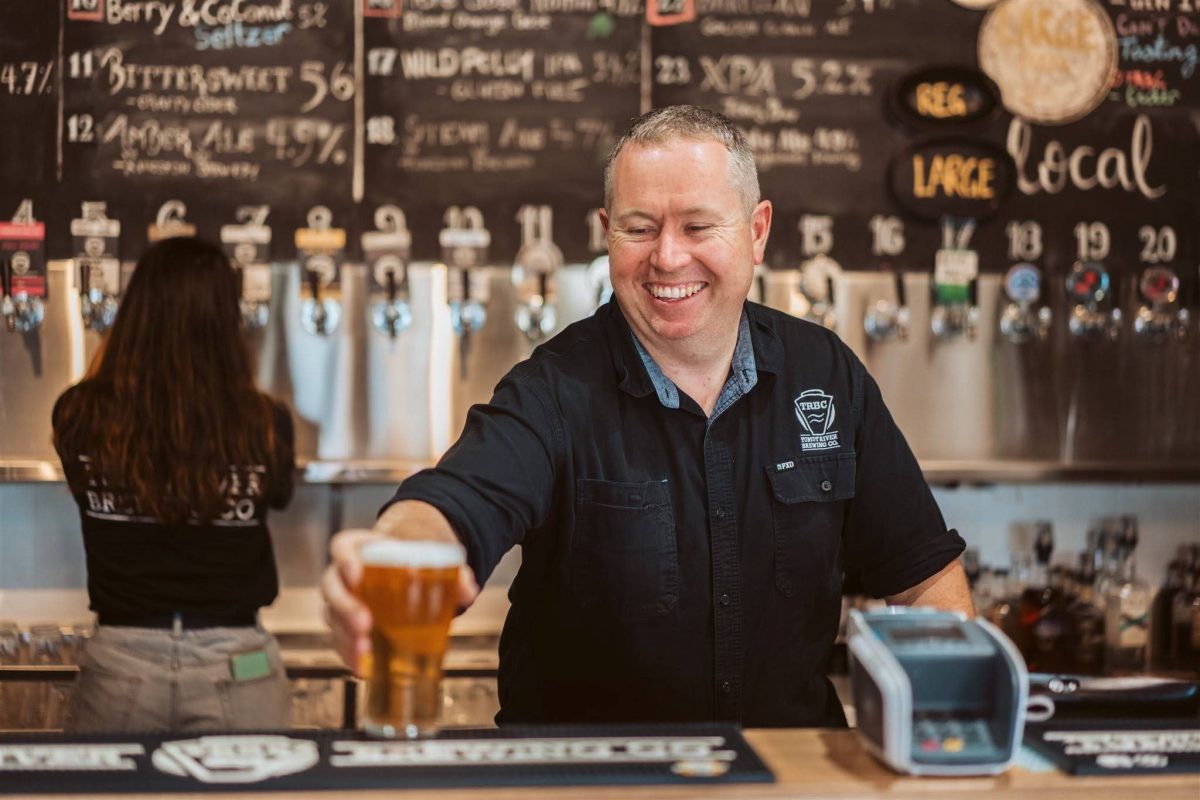 Tumut River Brewing Company owner Tim Martin