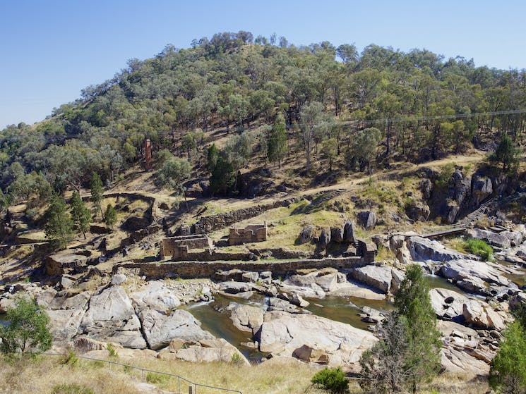 Adelong Falls Walk is accessible and packed with history and nature.