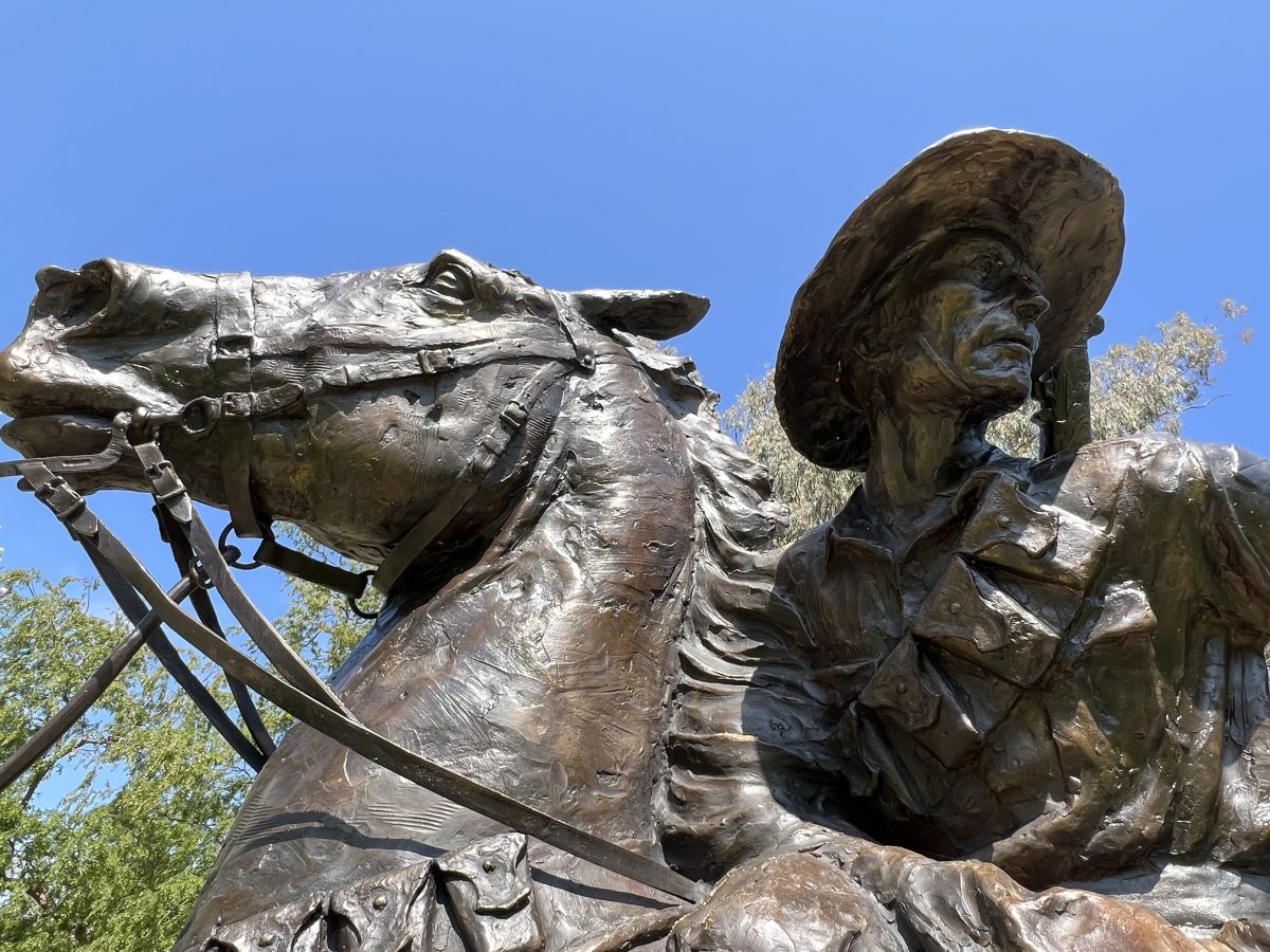 light horseman's statue