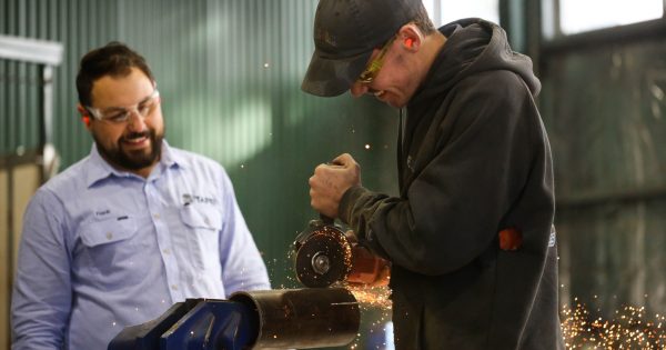 Griffith metalwork students set to benefit from State Government investment