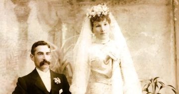 Riverina Rewind: The bride wore 'cream silk figured voile, with trimmings of yak lace and ruchings'