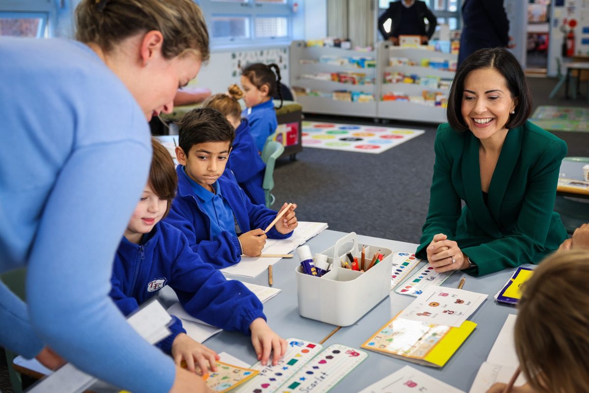 Deputy NSW Premier and Minister for Education Prue Car visits schools across NSW