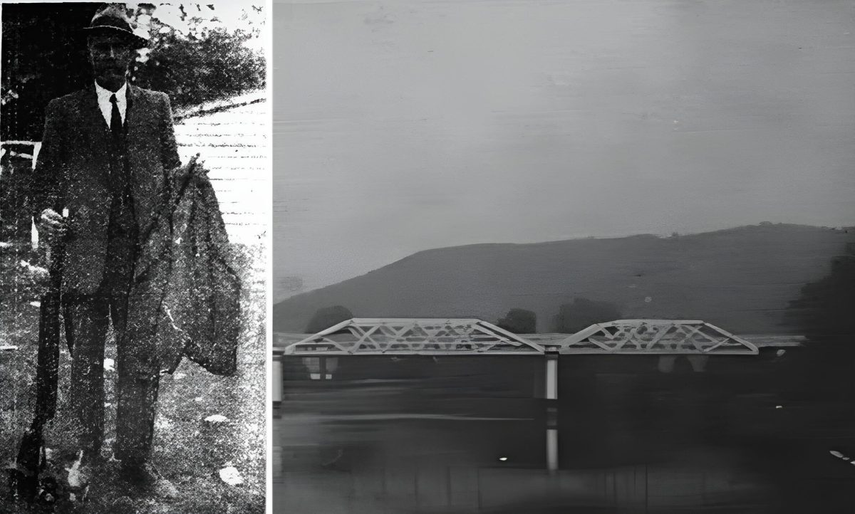 old images of policeman and Murray River