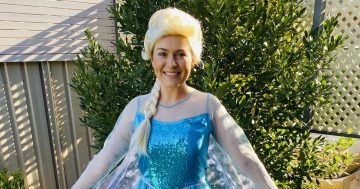 'Princess Elsa' launches Griffith's first mobile children's entertainment business