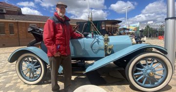 Canberra car enthusiast showcases 1912 Overland 59-Roadster rescued from Gunnedah dumpster
