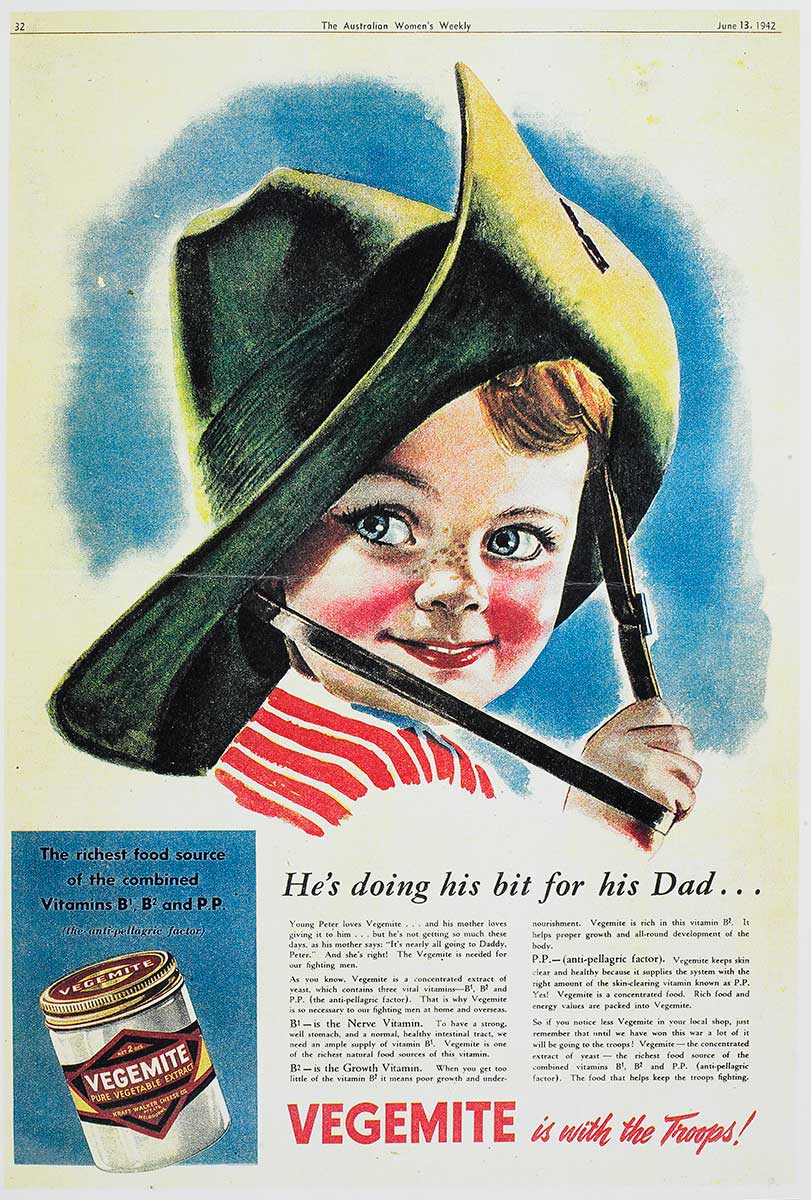 An advertisement from <em>The Australian Women’s Weekly</em>, from 13 June 1942.
