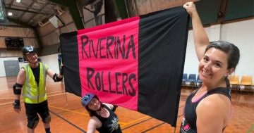 Riverina Rollers rebuild their rough-and-tumble community on wheels