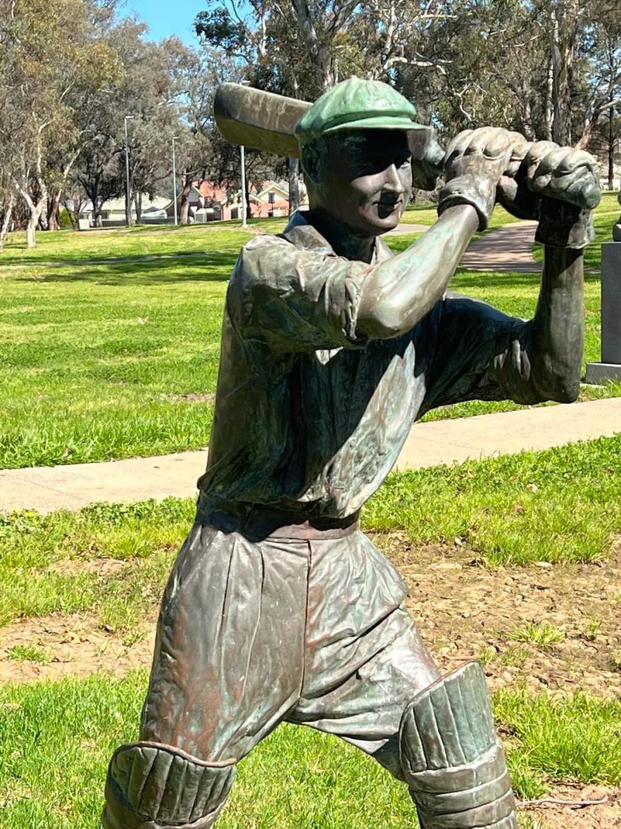 cricket statue