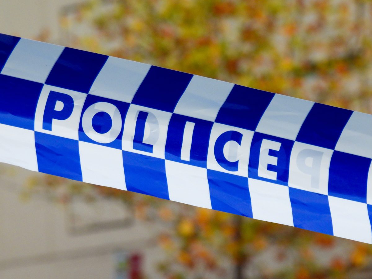 A crime scene was established by Riverina Police after a man was found with serious injuries at a Gundagai motel.