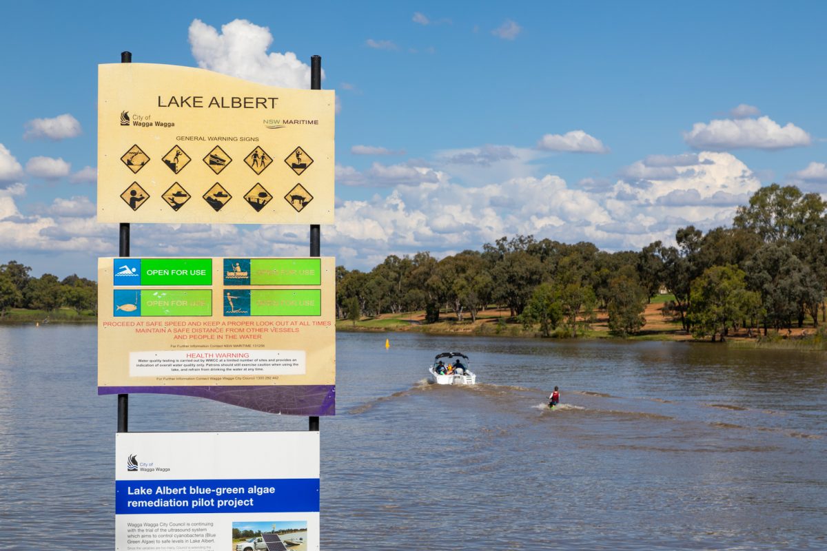 Wagga Wagga City Council received $4,493,776 in Federal Government funding for the development of Lake Albert.