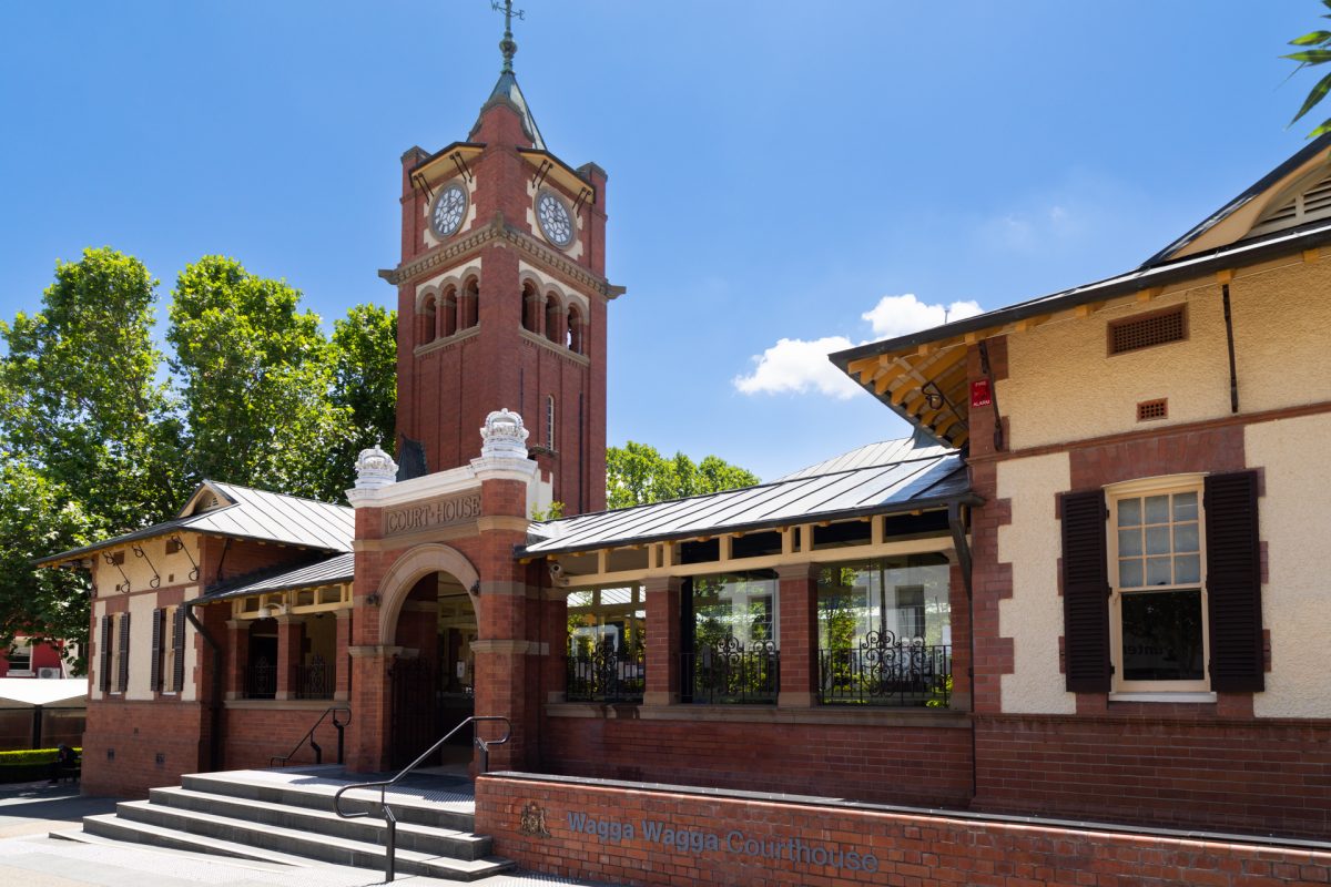 Wagga Wagga Courthouse. 