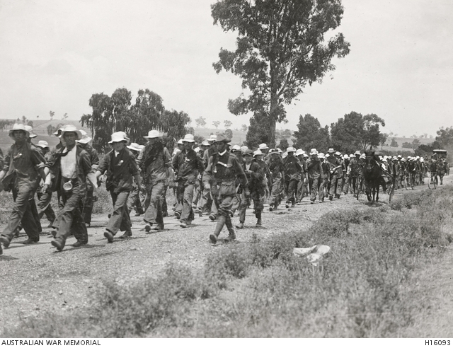 The Kangaroo March began in Wagga in December 1915.