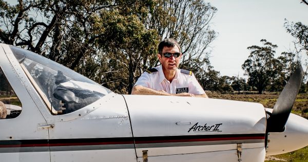 Get a bird's eye perspective of the Riverina with pilot Peter