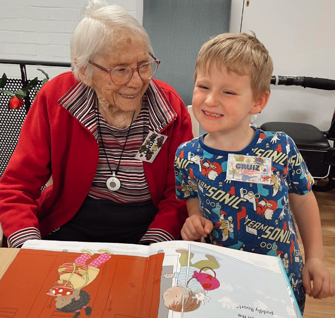 Temora Library's Intergenerational Preschool is bringing the community together. 