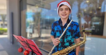 Digby Wallace serenades the heart of Wagga with enchanting Christmas classics