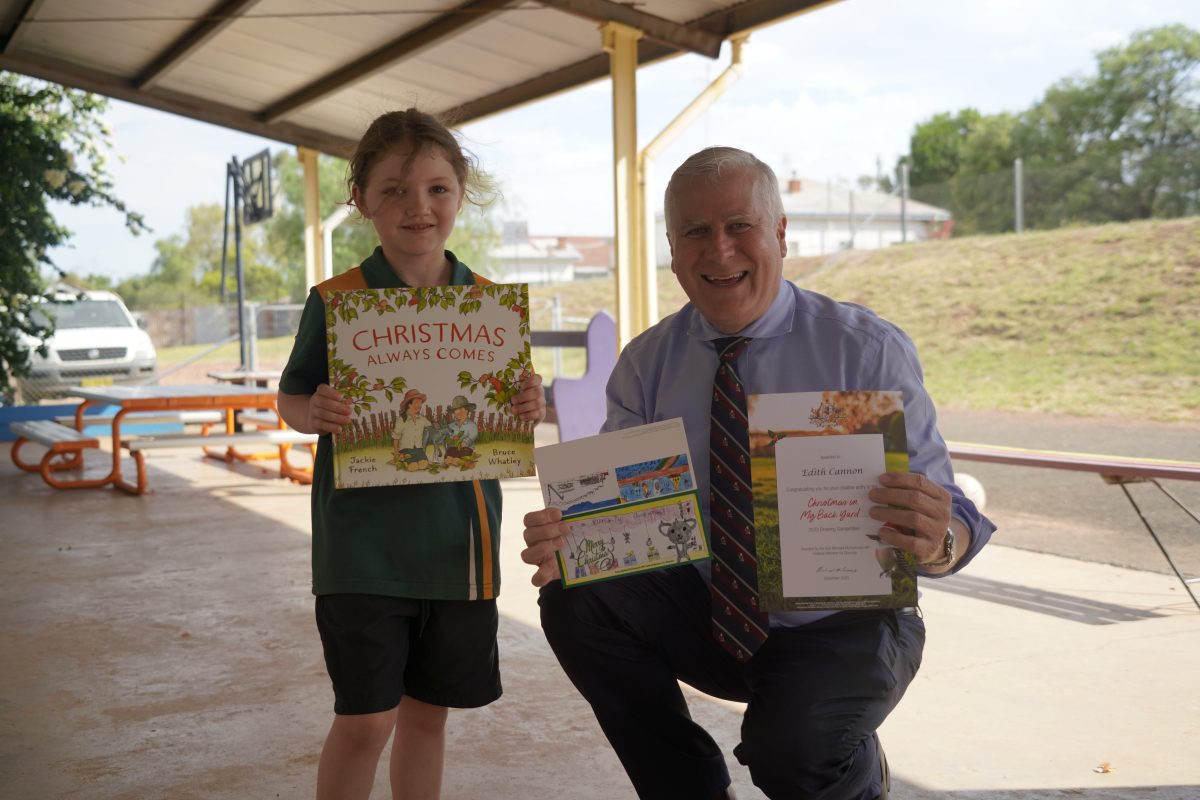 First Place: Edith Cannon, 7, Year Two, St Joseph’s Parish School, Peak Hill.