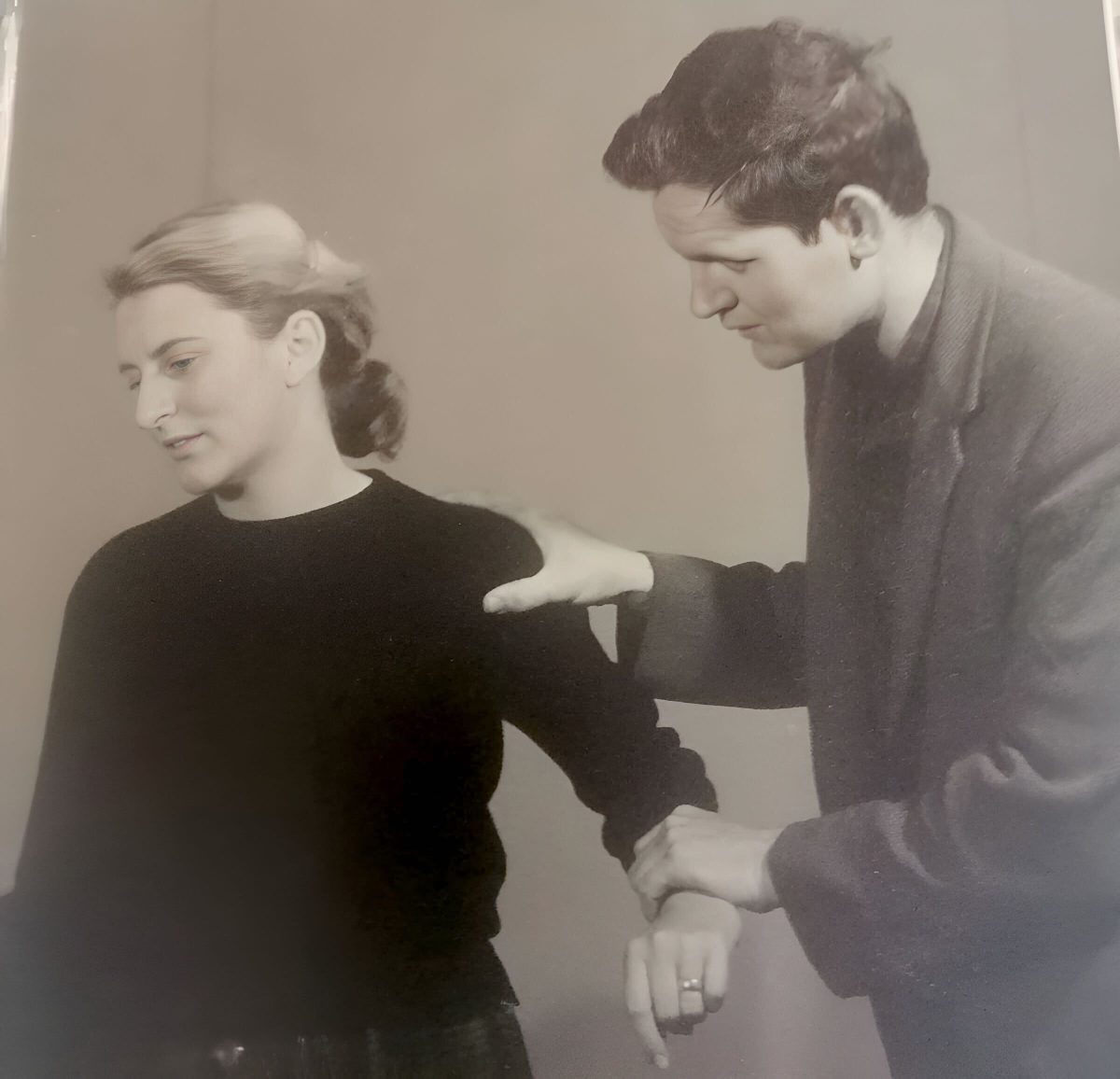 Fay Walters and Alec Nicol in a performance of <em>Johnny Belinda</em> at the Civic Theatre in 1964.