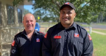 First Islander firefighter joins 30-year veteran at Yenda station, helps put out six house fires