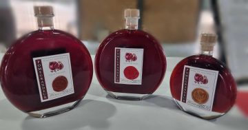 Riverina Made: Chris Barrett of Pomegrandeur Wines proudly sells 'Christmas in a bottle'