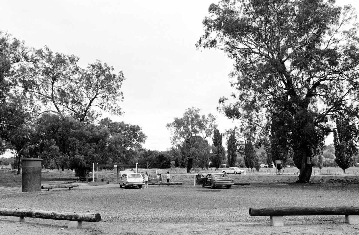 1973 Hume Highway rest area at Mullenjandra Creek.