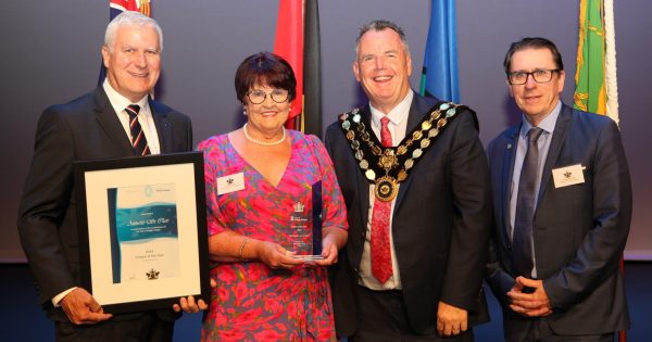 Annette St Clair named Wagga Wagga Citizen of the Year for dedication to fighting deadly disease