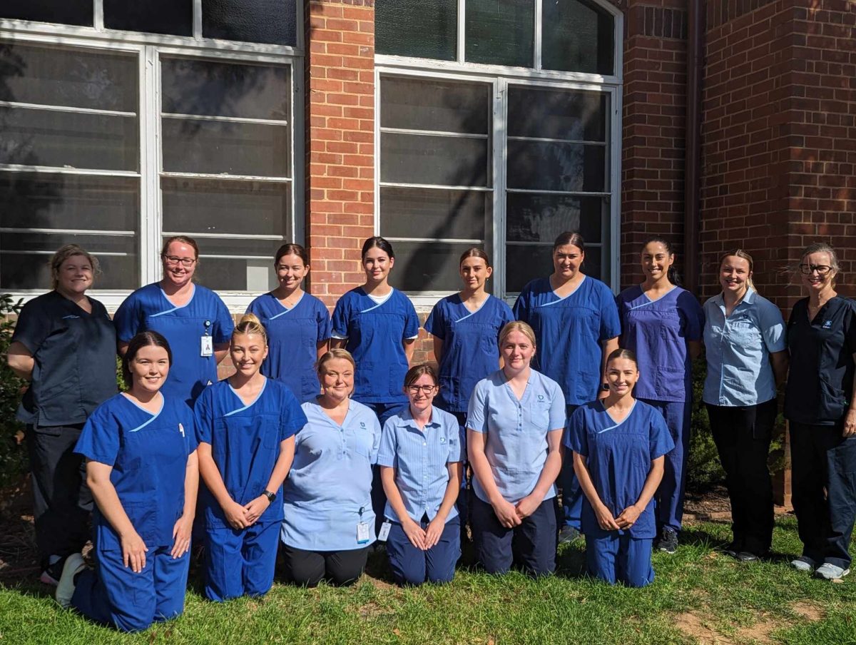 The 13 nurses begin working in different facilities next week. 