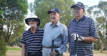 100 years old and still swinging: There's no place Bert would rather be than on the golf greens