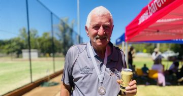 Darlington Point's Trevor Hornery on winning sporting medals at age 80