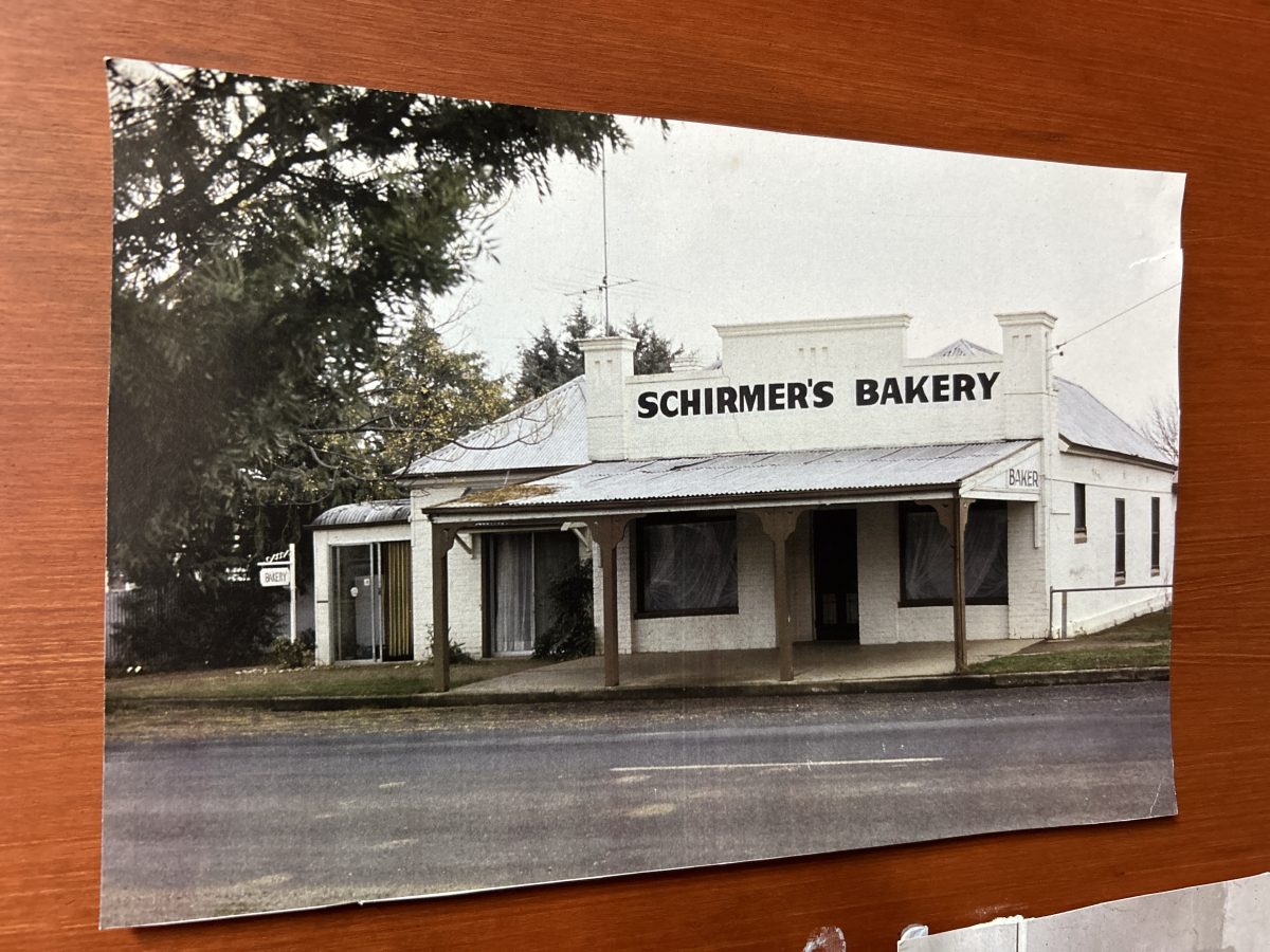 Historic photo of bakery